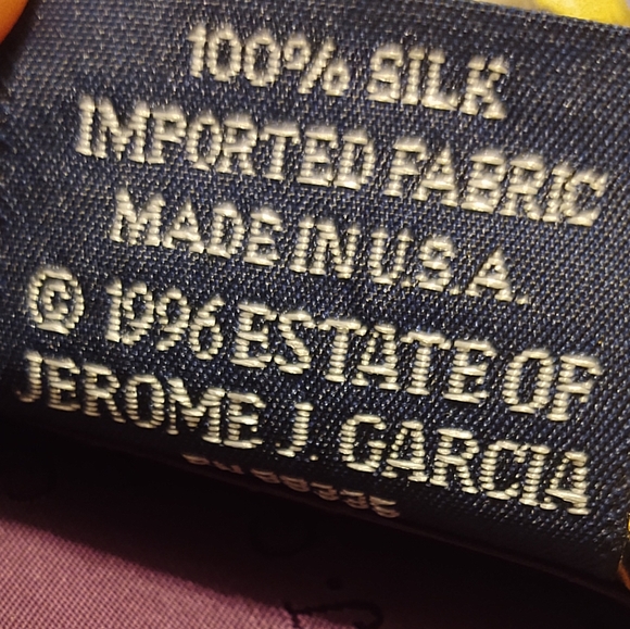 VTG J.GARCIA 1996 100% Silk Tie Collection Ties - Picture 4 of 5